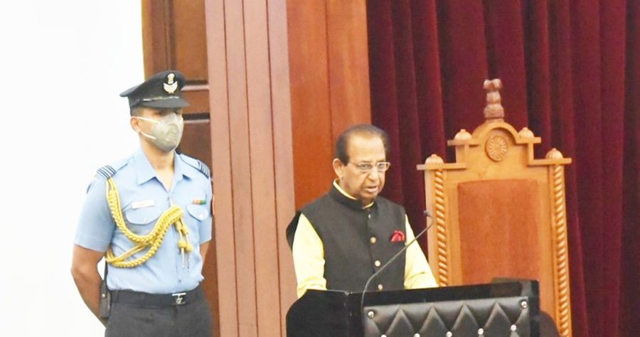 NLA Budget Session: Gov expounds on Naga political issue, law & order, ULB elections
